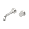 NEW 304 Stainless Steel Brushed Nickel Wall Mount Bathroom Basin Faucets