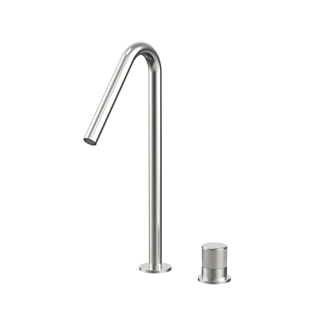 NEW 304 Stainless Steel Brushed Separate Handle Bathroom Basin Faucets