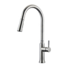 Modern 304 Stainless Steel brushed nickel Pull Out Kitchen Mixer Faucet