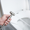 Free press Portable jet fresh water shower holder set 304 stainless steel hand held toilet bidet spray gun