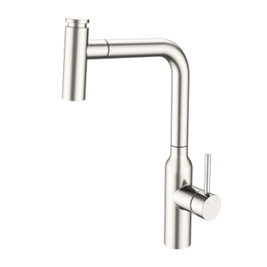 Modern Luxury Chrome 304 Stainless Steel Pull Out Touch Kitchen Sink Faucet