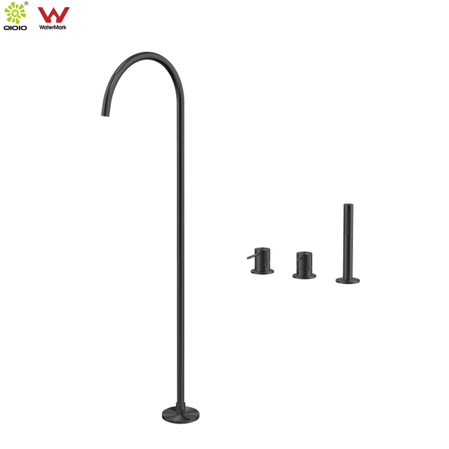 YC-316IS0013 Free Standing Bathtub Faucet 316L Stainless Steel Bathtub Mixer Tap 