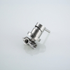 Modern 304 Stainless Steel Brushed Nickel Bathroom Floor Type Single Handle Basin Faucet