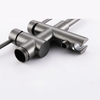 CUPC High Quality 304 Stainless Steel Hot And Cold Mixed Multi-functional Gun Grey Bathroom Floor Shower Free Standing Bathtub Faucet