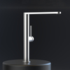High End 304 Stainless Steel Brushed Nickel Ultra-thin Kitchen Sink Faucets