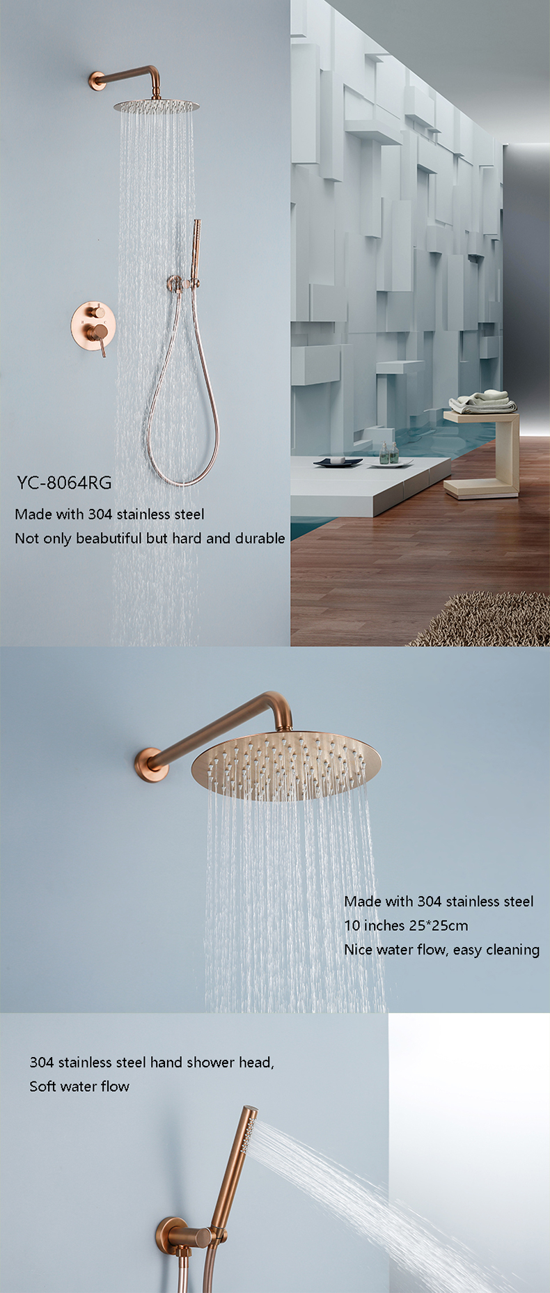 Concealed Shower Set