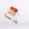 Modern 304 Stainless Steel Rose Gold Wall Mount Single Handle Bathroom Sink Faucet