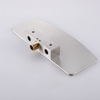 304 Stainless Steel brushed Wall Mount Waterfall Single Handle Bathroom Sink Faucets