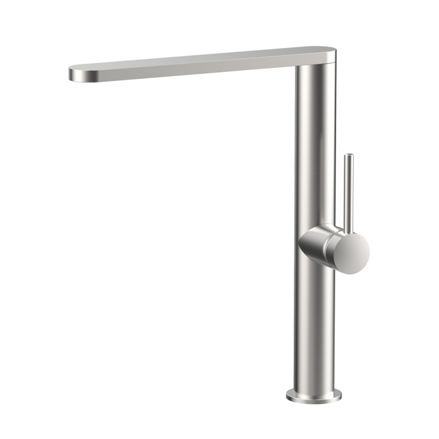 High End 304 Stainless Steel Brushed Nickel Ultra-thin Kitchen Sink Faucets