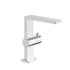 High End 304 Stainless Steel Brushed Bathroom Single Hole Basin Mixer Faucet