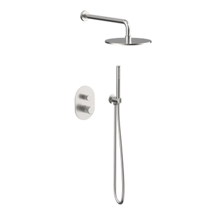 NEW 304 Stainless Steel brushed Bathroom Concealed Thermostatic Shower Set