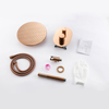 Modern 304 Stainless Steel Bathroom rose gold Concealed Thermostatic Shower Set
