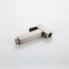 304 Stainless Steel Toilet Bathroom Handheld Water Rinse Square Bidet Spray Handheld for Toilet Bidets