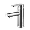 Modern Stainless Steel Chrome Single Hole Single Handle Bathroom Faucet
