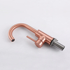 304 Stainless Steel Sour Copper Rose Gold Bathroom Small Three-way Basin Faucet