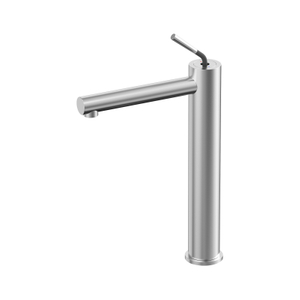 304 Stainless Steel Single Brushed Nickel Hole Bathroom Vessel Sink Faucets