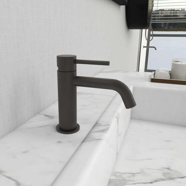 316 Stainless Steel Bathroom Single Hand Basin Faucet