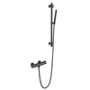 304 Stainless Steel Gun Black Bathroom Thermostatic Hand Held Shower Set