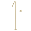 NEW 304 Stainless Steel Brushed Gold Bathroom Floor Type Single Handle Basin Faucet
