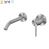 YC-316IS004 wall mount faucet 316L Stainless Steel Wall mounted Bathroom faucet Concealed Basin Mixer Wall Basin Mixer Set