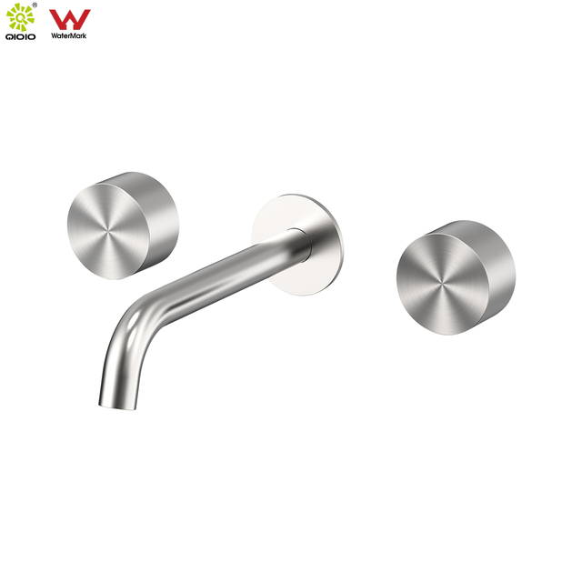 PVD Gun Bathroom Faucet 304 Stainless Steel Concealed Waterfall Basin Mixer for Modern Bathroom 