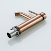 CUPC Certified High Quality 304 Stainless Steel Rose Gold Bathroom Single Handle Basin Faucet