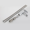 Modern Stainless Steel Chrome Single Hole Single Handle Bathroom Faucet
