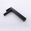 CUPC Certified High Quality Square 304 Stainless Steel Black Bathroom Basin Tall Waist Faucet