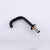 304 Stainless Steel Matte Black Separate Handle Bathroom Basin Faucets