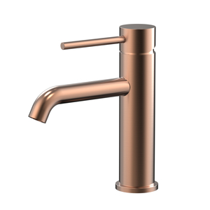 CUPC Certified High Quality 304 Stainless Steel Rose Gold Bathroom Single Handle Basin Faucet
