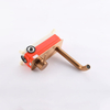 Modern 304 Stainless Steel Rose Gold Wall Mount Single Handle Bathroom Sink Faucet