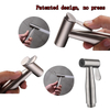 Hot Sale 304 SS Free Press Portable Jet Fresh Water Shower Holder Set Hand Held Toilet Bidet Spray Gun