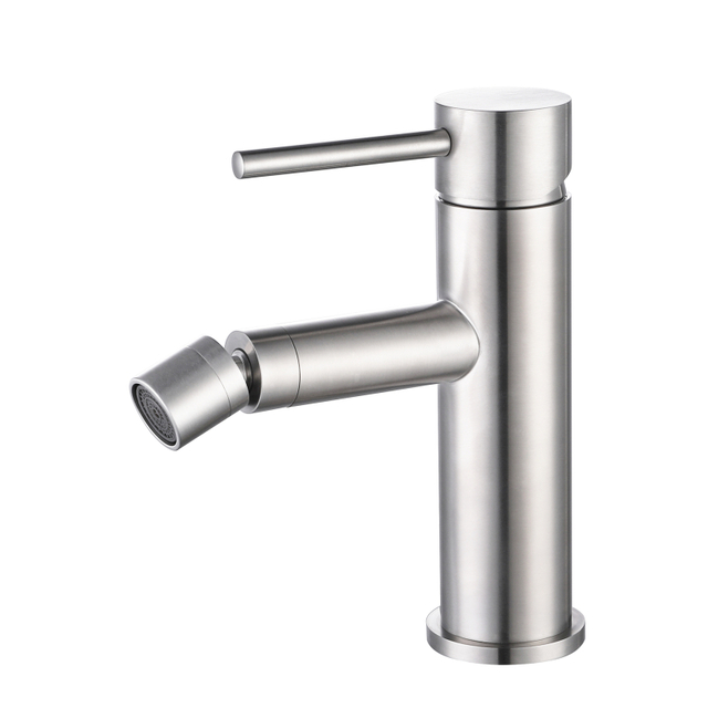 304 Stainless Steel Chrome Single Handle Bathroom Bidet Faucet