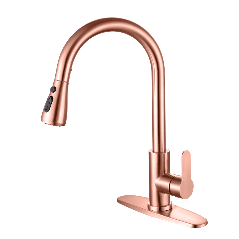 Lead free kitchen faucet