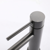 CUPC Certified High Quality 304 Stainless Steel Gun Black Bathroom Single Handle Basin Faucet