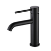 CUPC Certified High Quality 304 Stainless Steel Matte Black Bathroom Single Handle Basin Faucet