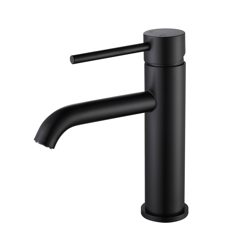 Matte Black Stainless Steel Vessel Sink Faucet
