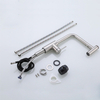 high end 304 Stainless Steel ycfaucet brushed nickel pull down kitchen faucet