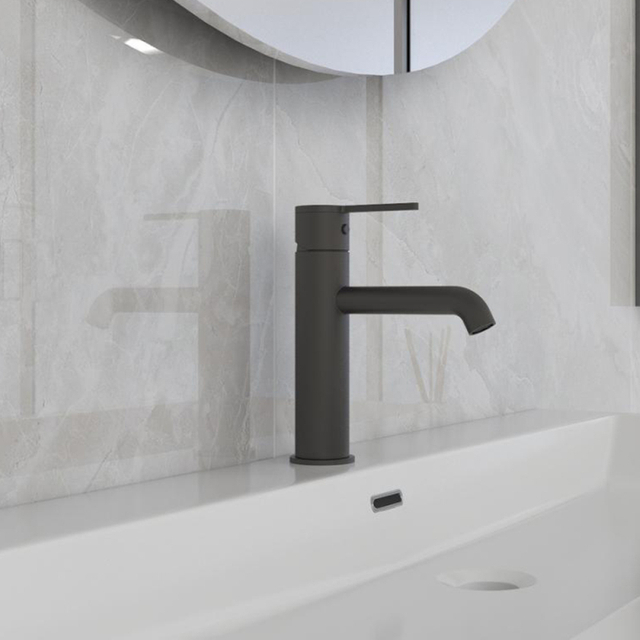 Contemporary 304 Stainless Steel Brushed Nickel Bathroom Sink Faucet