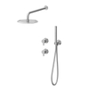 304 Stainless Steel Brushed Nickel Bathroom Wall Mounted Shower Set