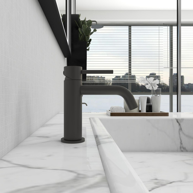 316 Stainless Steel Bathroom Single Hand Basin Faucet