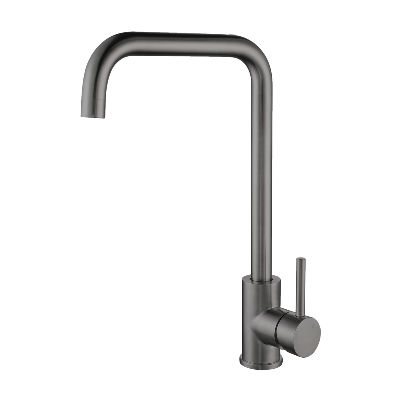 304 stainless steel gun grey Kitchen Sink Faucet