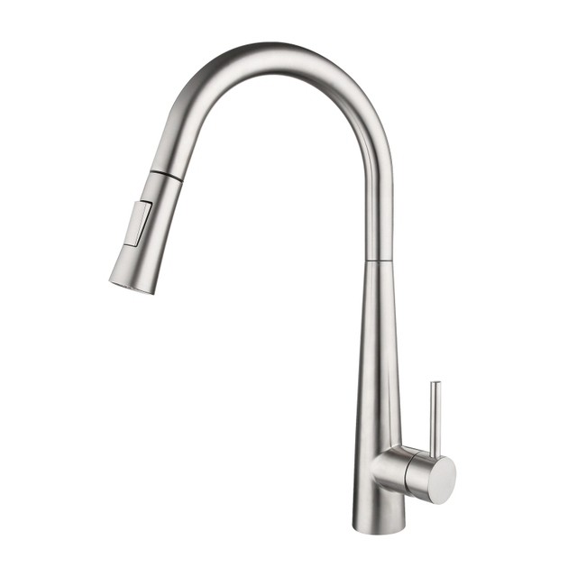 chrome 360 Degrees Touch Sensor Pull Down Kitchen Sink Faucets