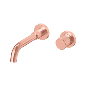 NEW 304 Stainless Steel Copper Rose Gold Ycfaucet Bathroom Wall Mount Basin Faucets