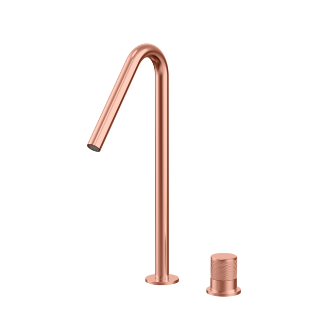 NEW 304 Stainless Steel Copper Rose Gold Separate Handle Bathroom Basin Faucets