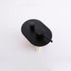 Wall Mounted Hidden 304 Stainless Steel Black Rainfall Bathroom Shower Mixer Set 