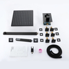 Modern 304 Stainless Steel Black Bathroom 3-function LED Concealed Thermostatic Shower Mixer