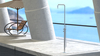 316 Stainless Steel Outdoor Shower Faucet YC-8052 For Swimming Pools And Beaches