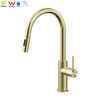 Pull Out/down Kitchen Faucet with Pull Out Spray 316L Stainless Steel Watermark Tap