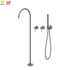 YC-316IS005S3 Free standing bathtub shower set 316 L Stainless Steel bathtub hand shower 